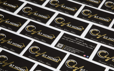 Cartes de visites Chef At Home